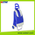 High Quality Foldable Supermarket Vegetable Shopping Trolley Bag